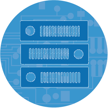 virtual dedicated server service icon